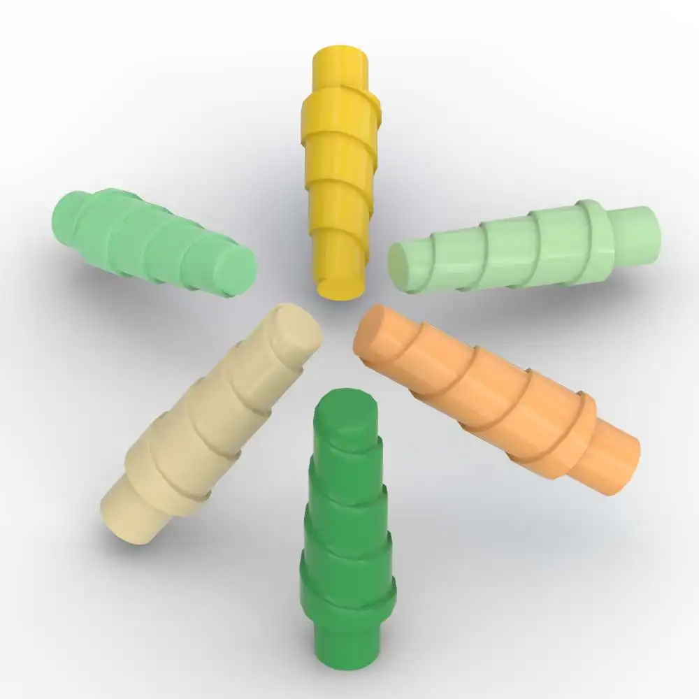 

MOC 10PCS High-Tech Compatible 89522 Connector Brick Particle Building Blocks Kit Stitching General Horn Unicorn Puzzle Toy Gift