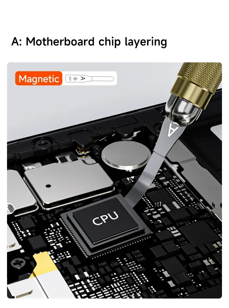 XZZ Sharp Klinge D004 Multi-funktion Klebstoff Entferner Messer Professionelle Kleber Schrott Werkzeuge Für Motherboard Chip Schichtung Hebeln werkzeuge – Detail 7