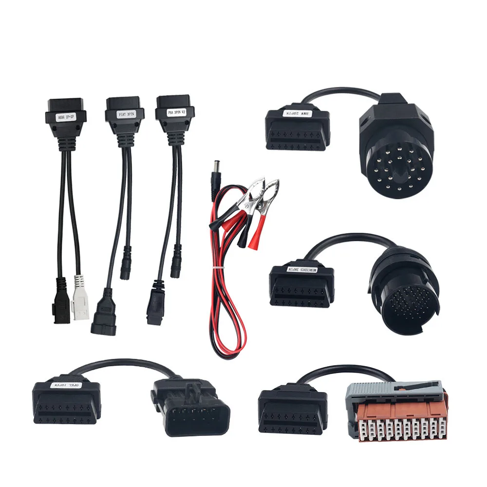 

4PCS trolley line 8 in 1 conversion cable autocom car Cables ds150e TCS CDP