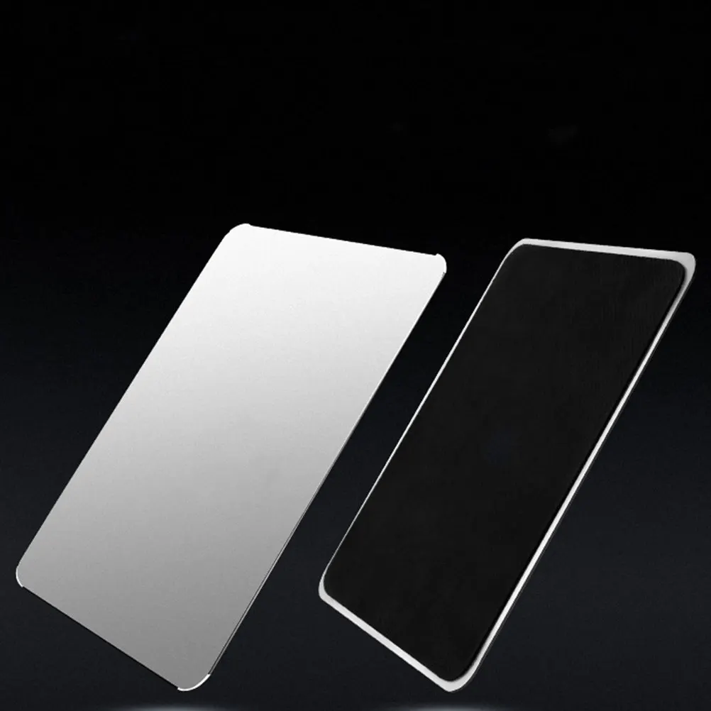 1Pcs Premium Alloy Mouse Pad Tough Metal Finish Non Slip Stable Surface Liquid Resistant Desktop Protector for Computer view 5