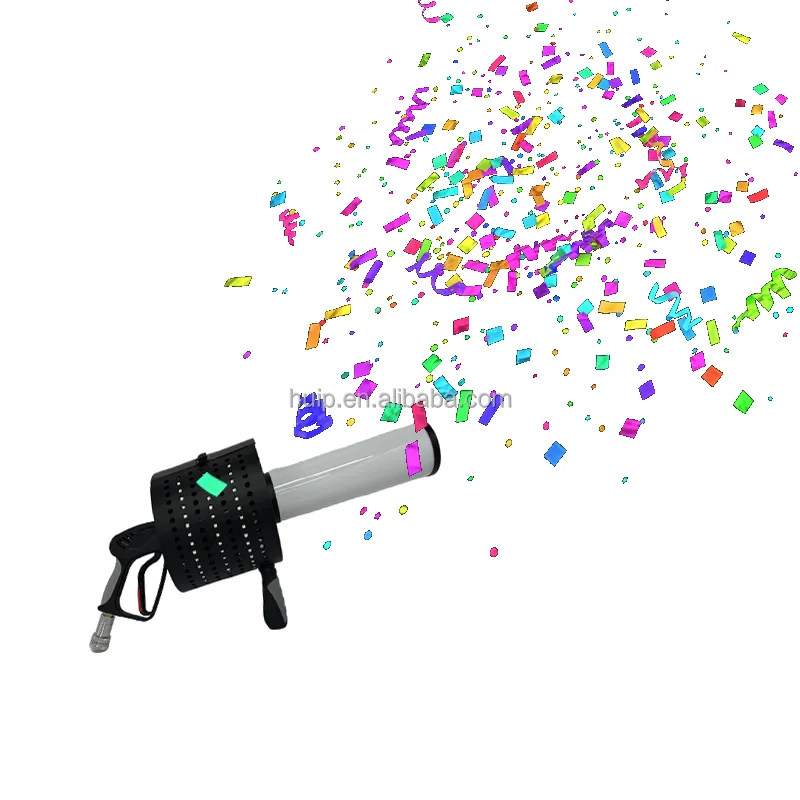 【High Quality】LED Confetti Paper Handle  Machine Stage Special Effect Equipment For Disco DJ Party Club Outdoor Indoor Event