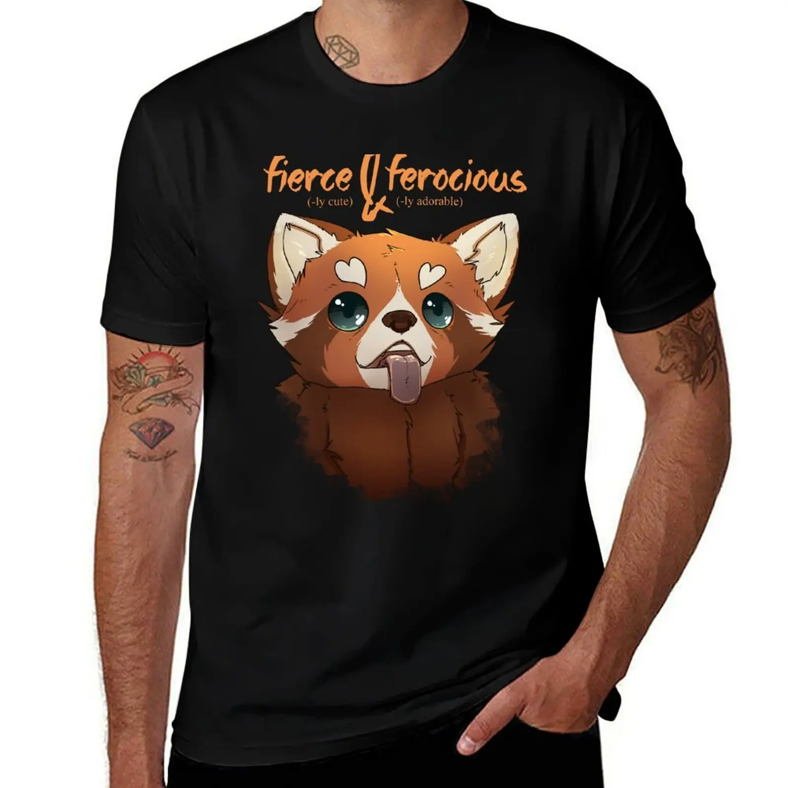 Fierce and ferocious beast T-Shirt t shirt man plain T-Shirt