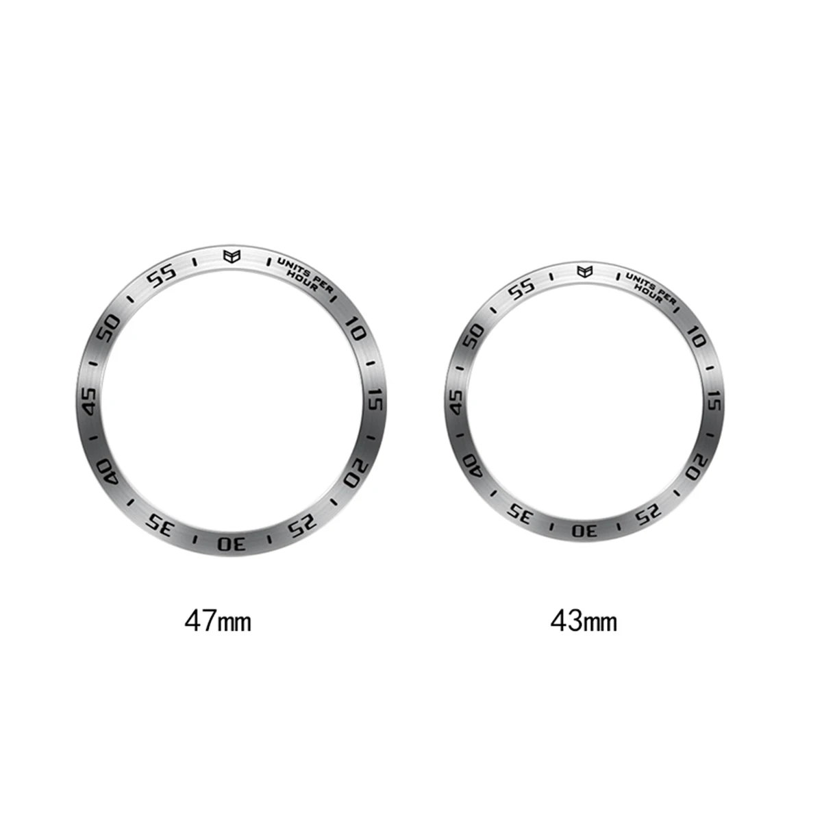 Anillos de bisel para Samsung Galaxy Watch 6 Classic, 43mm, 47mm, parachoques, cubierta de acero inoxidable, reloj 6 Classic 47, protección antiarañazos