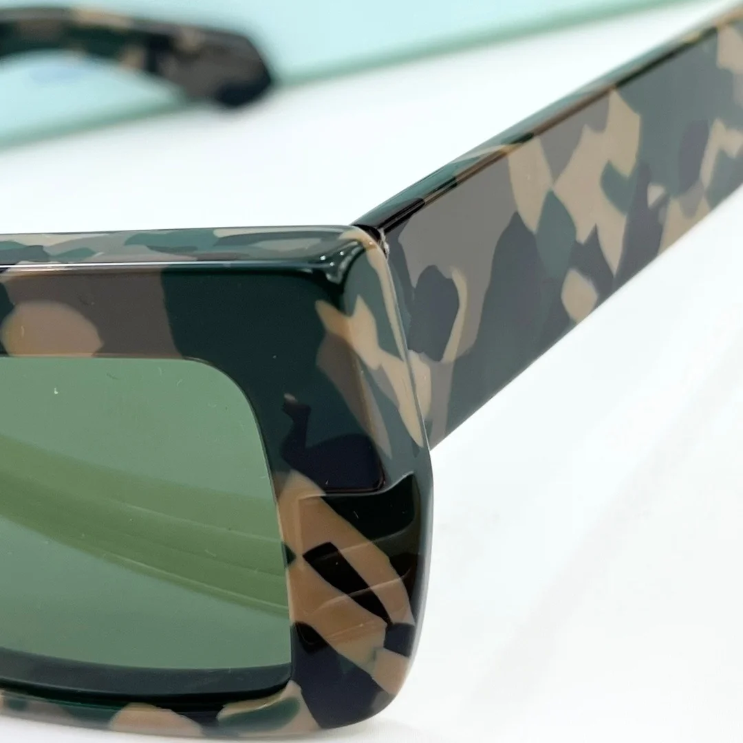 OERI114 Sunglasses for Men Women,Premium Acetate Camo Frame,UV400 Blocking,Trendy Retro Square Must-have Fashion Eyewear