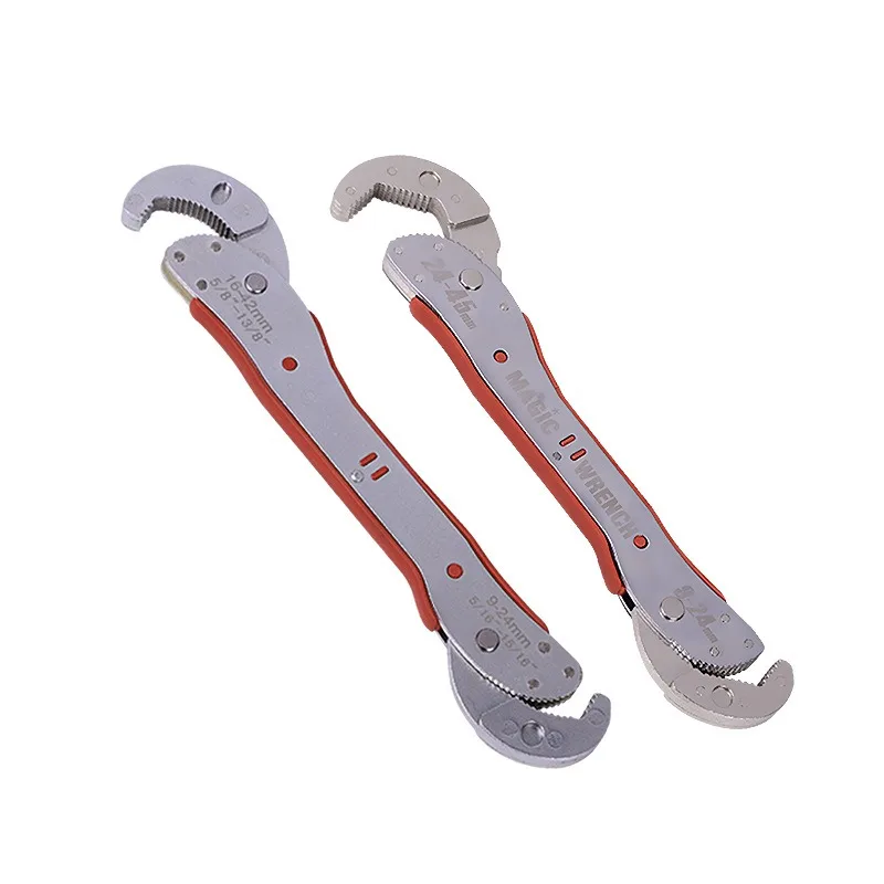 

Magic Wrench Multi-Functional Self-Adjusting Non-Slip Universal Pipe Wrench for Home Improvement Plumbing Repair Hand Tool