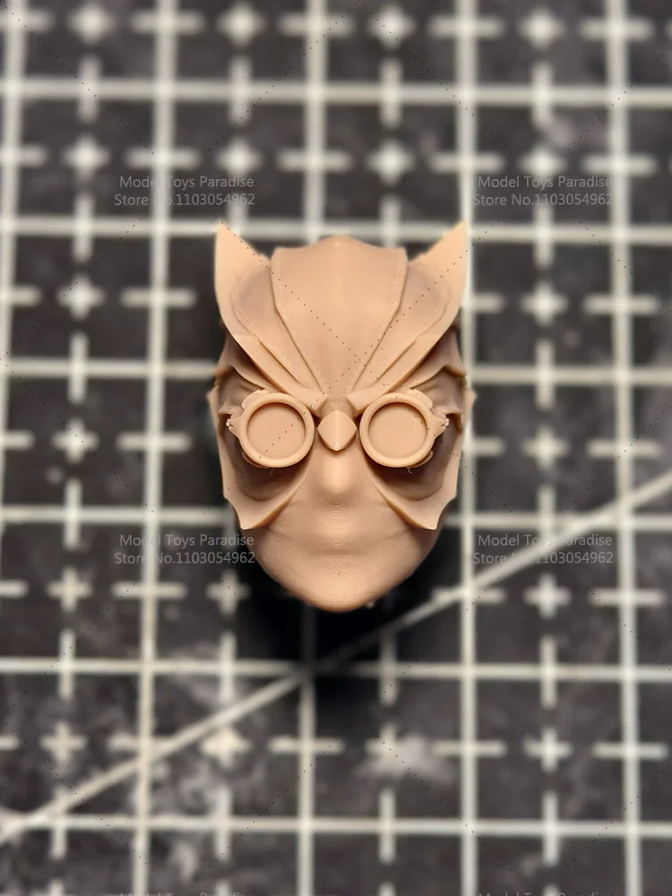 Non verniciato Scala 1/12 Talon Court of Owls Modello bianco Testa Batman Villain Testa Sculpt Fit 6 pollici ML MEZCO SHF Action Figure Body