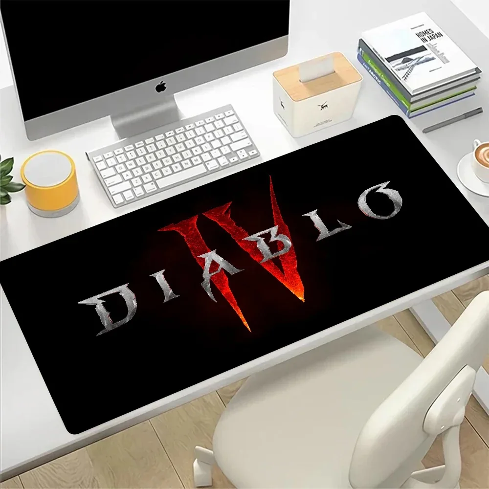 Diablo 4 Large Mouse Pad Gaming Mousepad PC Gamer XXL Computer Office Mouse Mat Silicone Keyboard Mat Desk Pad Laptop Mausepad