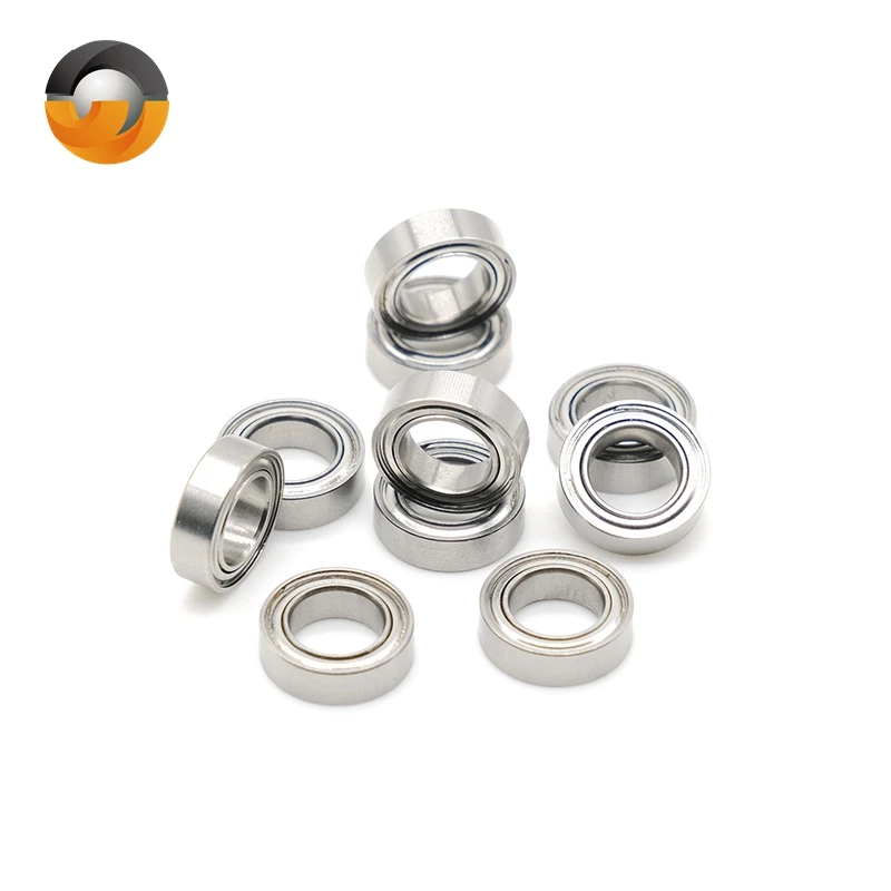 MR128ZZ Bearing 8x12x3.5mm 10Pcs ABEC-9 High Speed Miniature Bearing L-1280ZZ for Micromotor Polishing Nail Drill Pen Handpiece