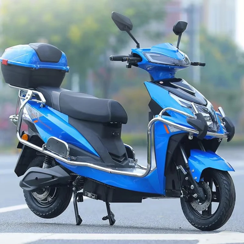 

High-speed 55km/h electric vehicle high-power delivery climbing adult scooter electric motorcycle