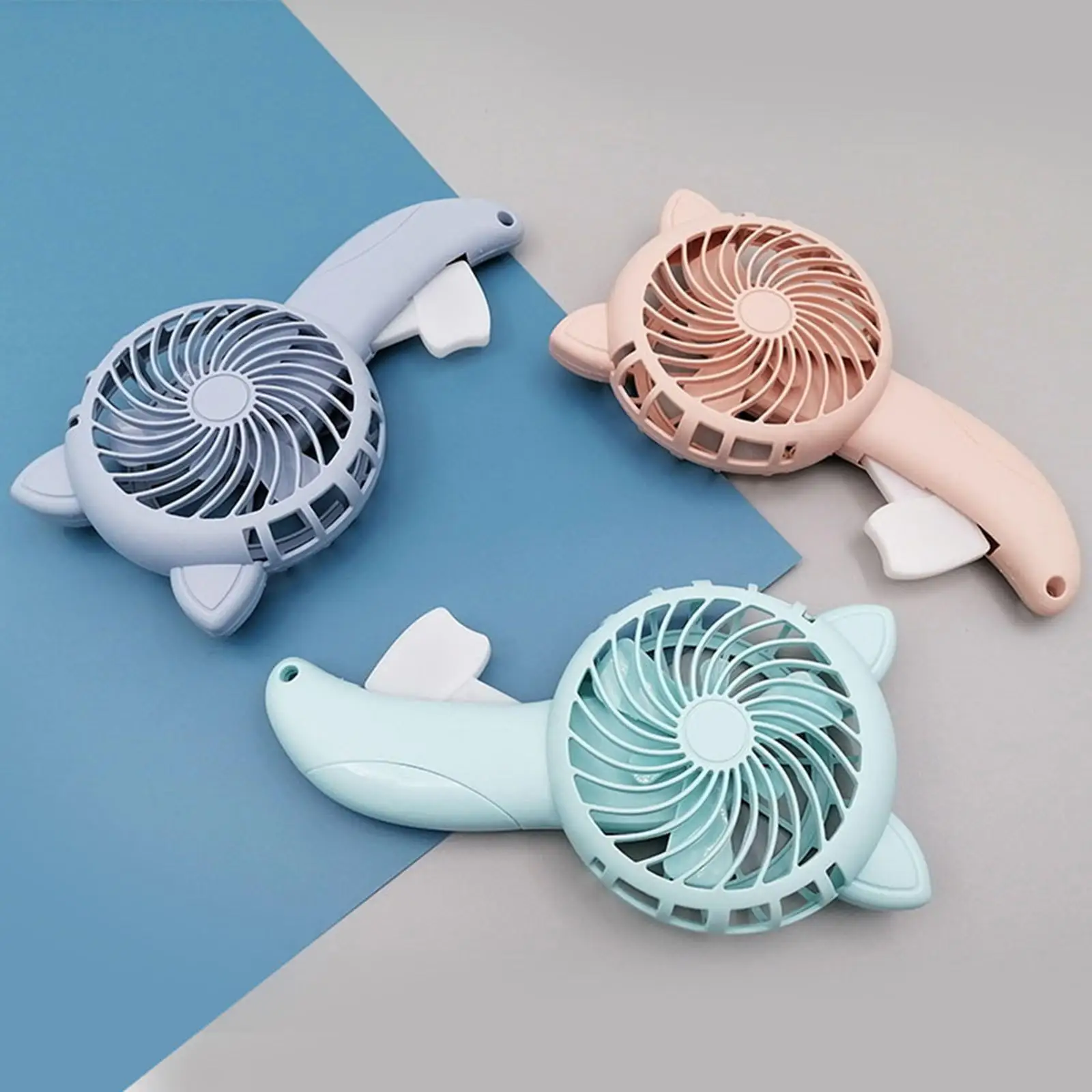2xkids Handheld Small Fan Press colore casuale per la famiglia o gli amici