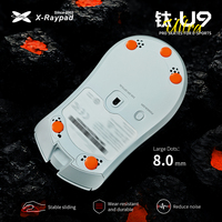 X-Raypad Titanium U9 Ultra Universal Dot Premium Gaming Mouse Skates — Durable. Quiet. Smooth.