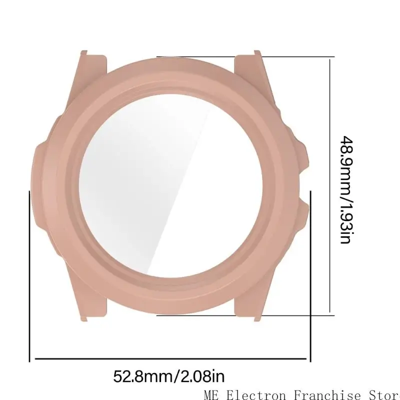 Tampa vidro temperado T5EA para relógio com caixa choque shell tela para PC integrada