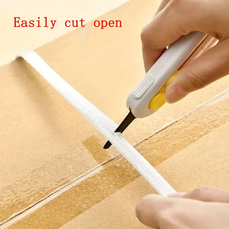 1pc Magnetic Mini Box Cutter, Retractable Blade, Portable Letter Opener & Paper Cutter, Durable ABS Material
