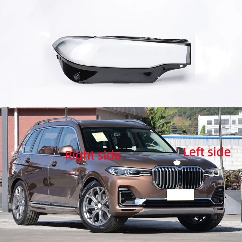 

For BMW X7 X7M G07 2018 2019 2020 2021 2022 Car Headlight Shell Headlamp Cover Replace Lamp Shade Headlamp Lens Glass