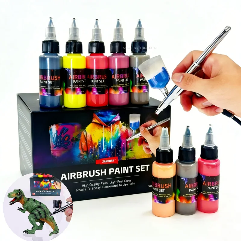 12/28 Colors/30ML Water-based Acrylic Paint Set Handmade DIY Model Wall Surface Doodle Canvas Spraying Coloring Acrylic Paint
