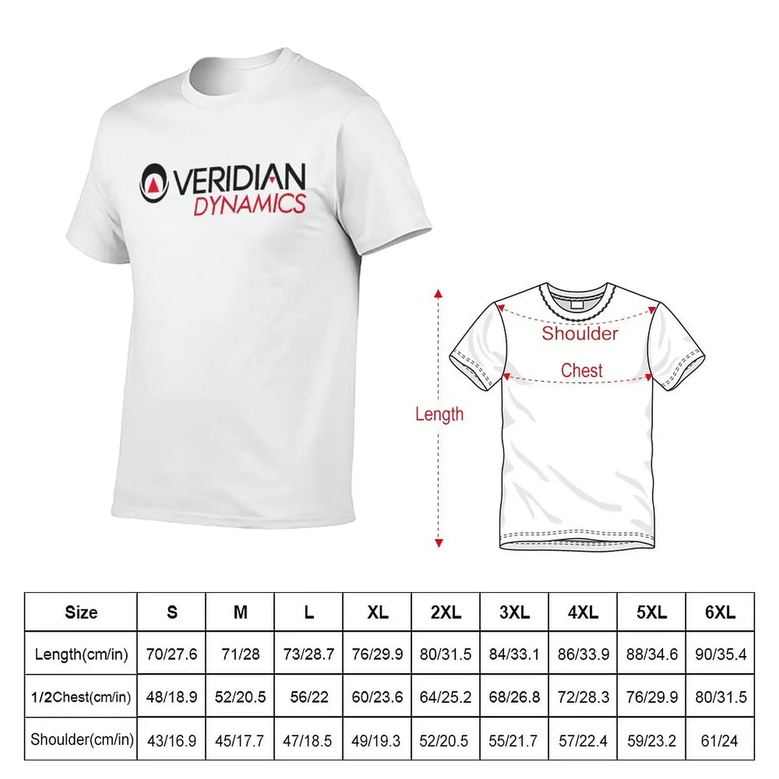 Veridian Dynamics Logo T-Shirt heavyweights korean fashion men clothings