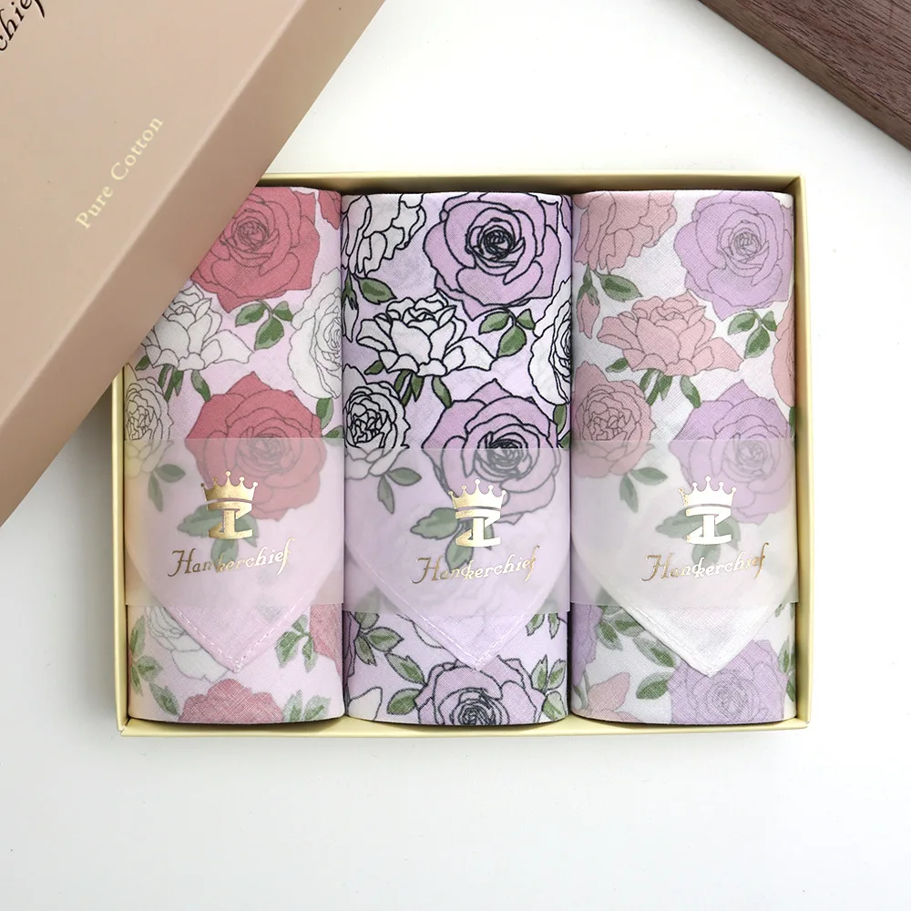 lenco-feminino-de-43cm-100-algodao-estampado-vintage-macio-e-confortavel-conjunto-de-lembrancas-em-caixa-premium
