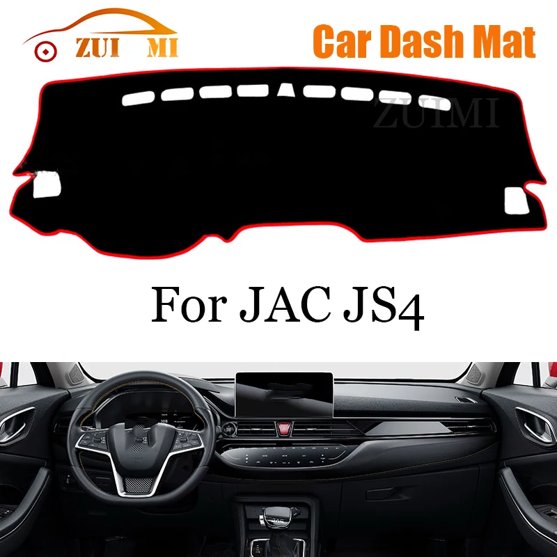 

ZUIMI Dashboard Cover Dash Mat Dashmat For JAC JS4 LHD Dash Board Cover Pad Sun Shade