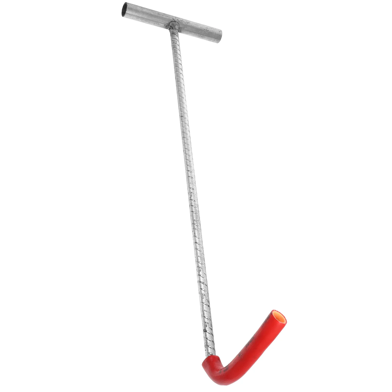 

Steel Glass Lifting Long Reach Grabber Heavy Duty Cargo Hook Convenient Glass Lifter Hook Hand THandle Design Portable