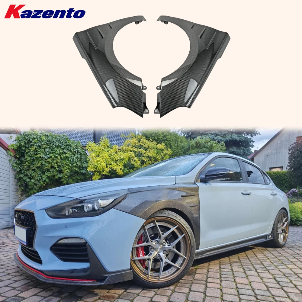 

For Hyundai I30N Pd 2018-2021 Pre-Facelift Epa D Type Front Fender (Will Also Fit Elantra Gt Hatch Us Model) Carbon Fiber
