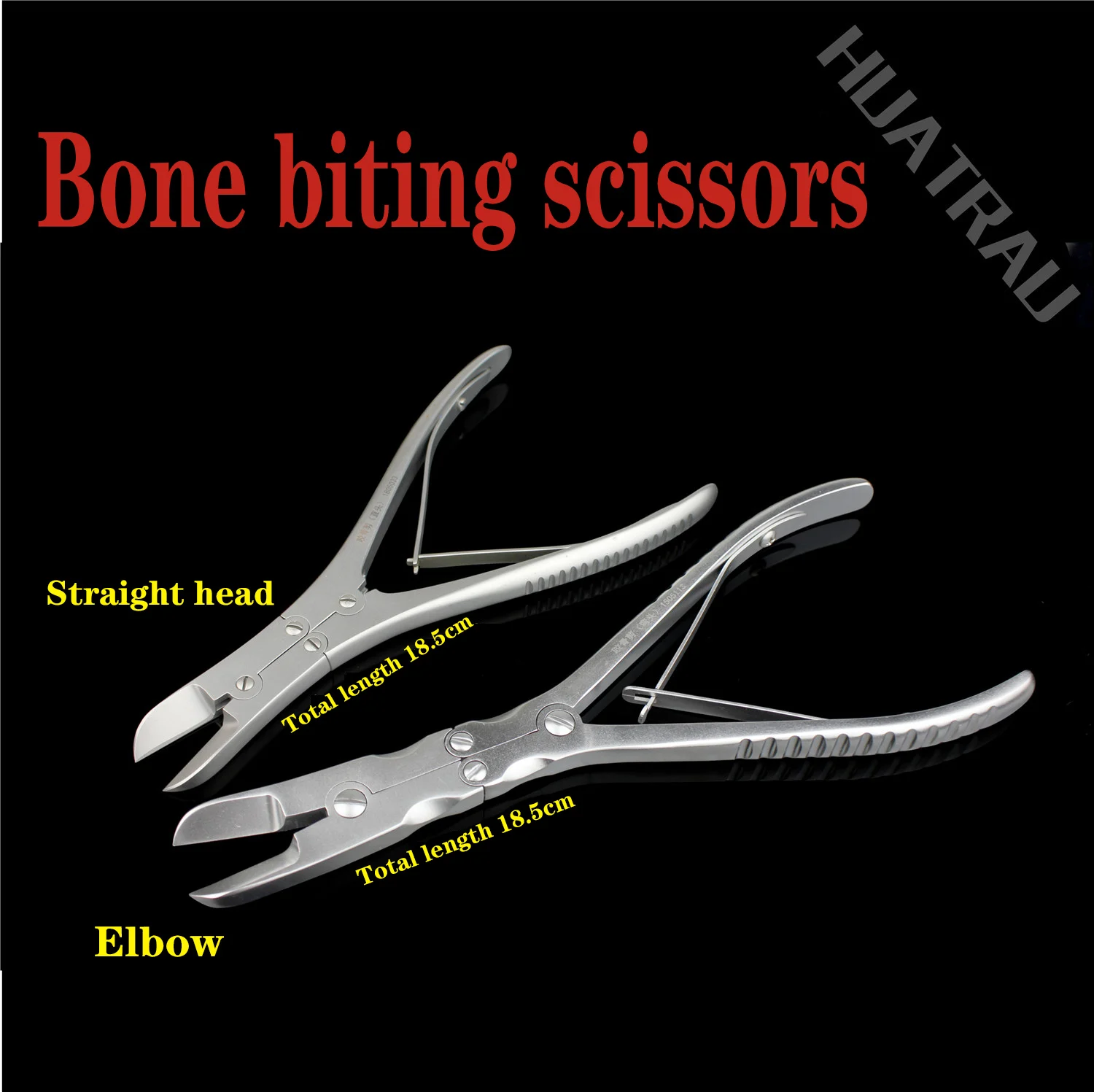 

Small animal orthopedic instruments medical double joint bone biting scissors flat head elbow straight head bone biting forceps