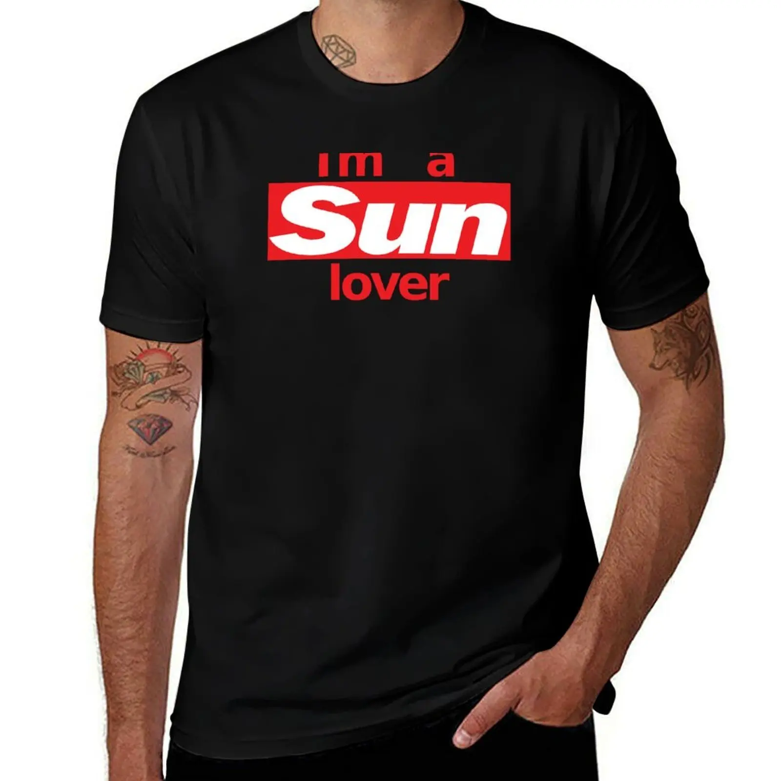 

I'm a Sun Lover T-Shirt baggy shirts tshirts personalised croswit shirt man mens t shirts top quality