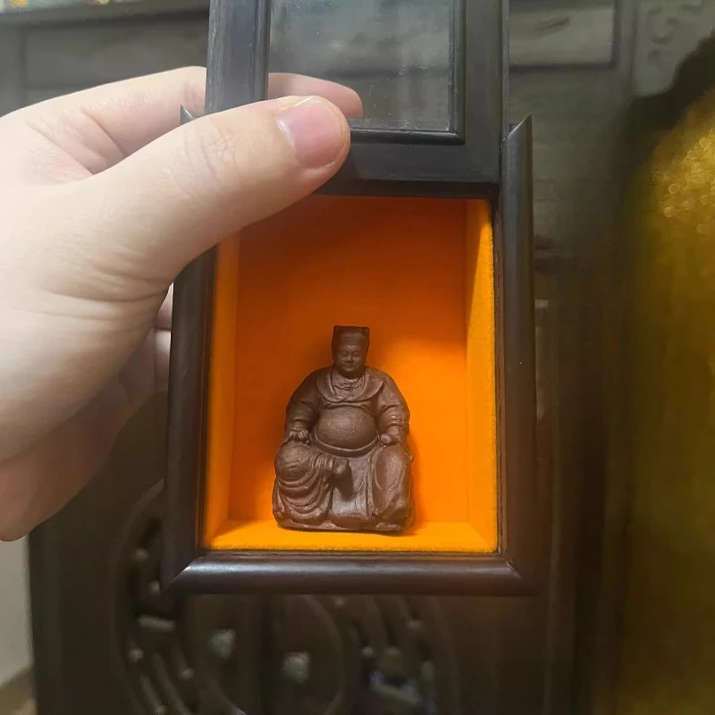 Statue portable casket car ornament