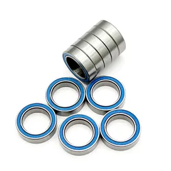 6700RS 10 pièces 10x15x4mm ABEC-3 Hobby Électrique RC Voiture Camion 6700 RS 2RS Roulements À Billes 67HO 2RS Bleu Scellé