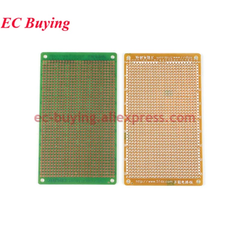 1Pc-10Pcs Single Side Prototype Universal PCB 6x6CM 7X12CM 6*6 7*12 cm Experimental Bakelite Copper Plate Circuirt Board 60x60mm