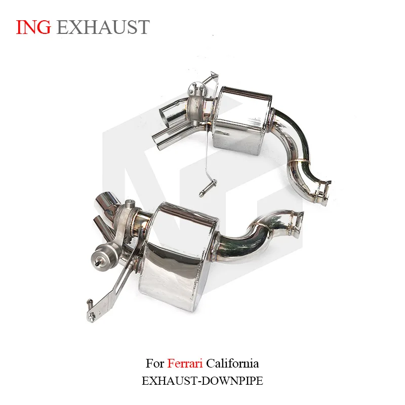 

ING Stainless Steel 304 Remote Vacuum Valve Catback for Ferrari California T V8 3.9T Muffler Engine Performance Exhaust System