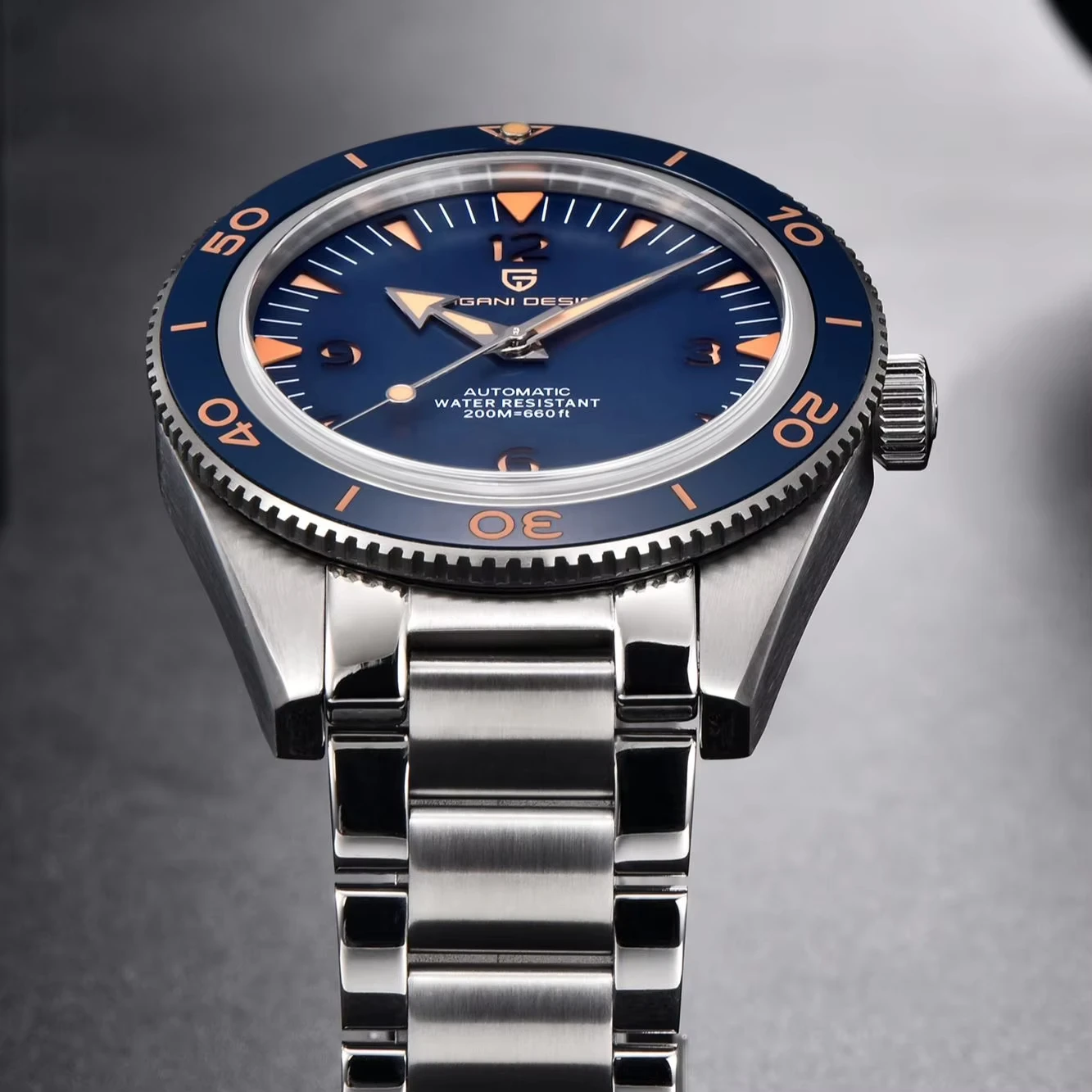 2024 New PAGANI Design NH35 Men\'s Automatic Mechanical Watch Classic Retro 200m Waterproof Business Sports Watches Reloj Hombre