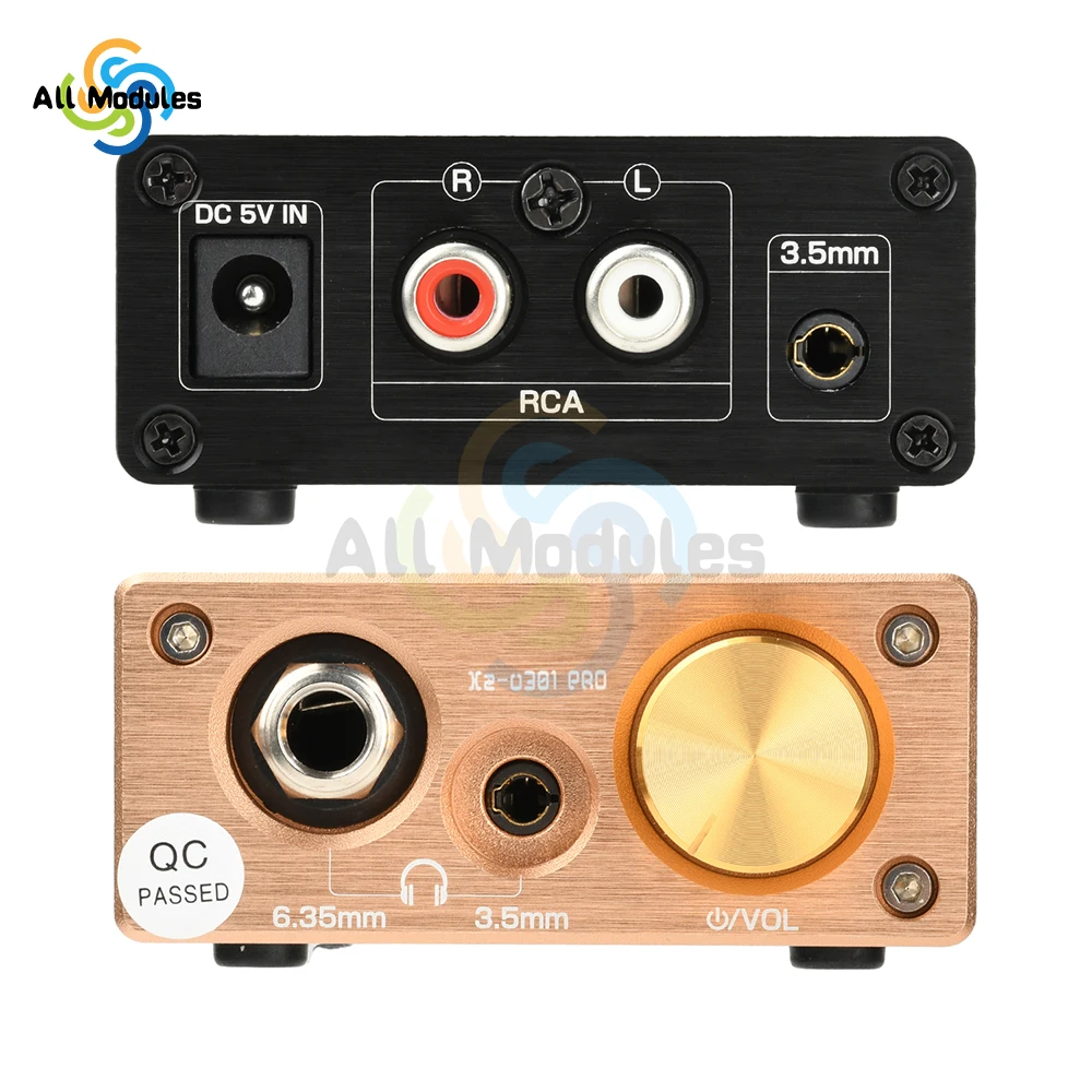 

XZ-U301Pro 5V Class A Headphone Amplifier Hi-Fi Headphone Amplifier Linear Headphone Amplifier High-Power Desktop Headphone Amp