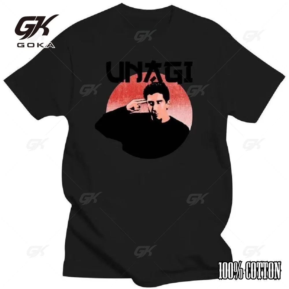 Harajuku Unagi Dojo Ross From Friends Tv Print Aesthetic Men/ Women  Tops Hight Quality Cotton Funny Summer TShirt