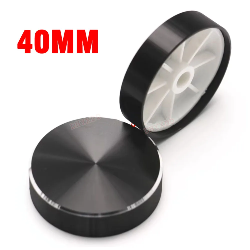 

20PCS Aluminum Flower Shaft Knob Diameter 40mm Height 10mm Potentiometer Encoder Knob Gear Shaped Inner Hole 6mm