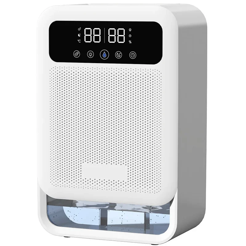 Home Dehumidifier: Quiet Dehumidifier for Basements, Bedrooms, and Living Rooms—New Model with Smart Inverter Temperature