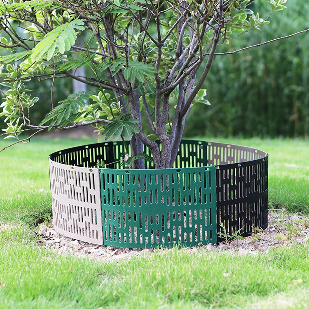 Горячий! 6 шт., защита для стовбура деревьев, забор для защиты растений с поворотными стяжками, защитные приспособления для защиты растений, регулируемые для защиты деревьев