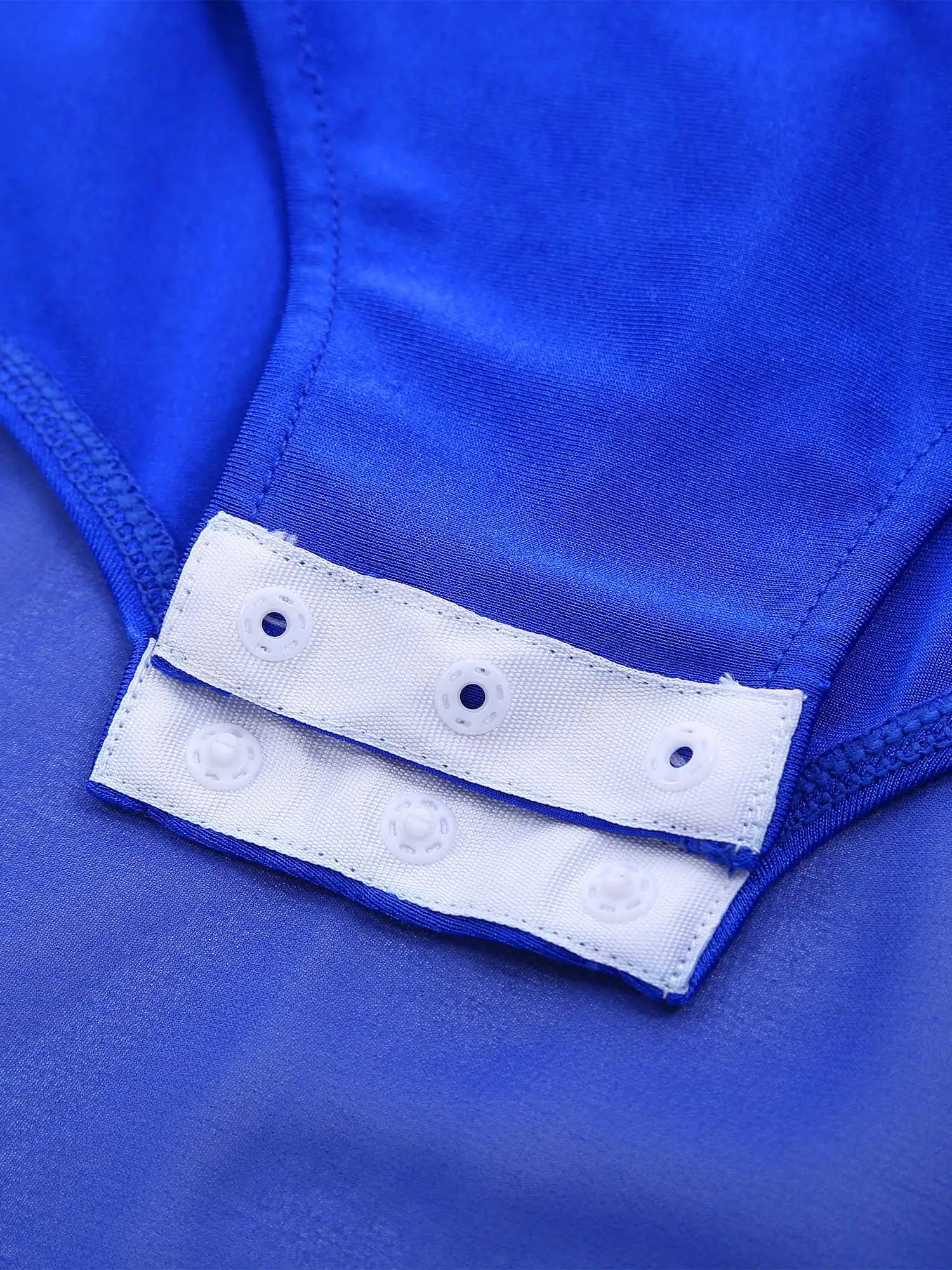 فستان ماكسي للرقص الغنائي الحديث بحجر الراين اللامع للنساء بأكمام طويلة من الشيفون بحاشية فساتين يوتار زي التزلج على الجليد والجمباز