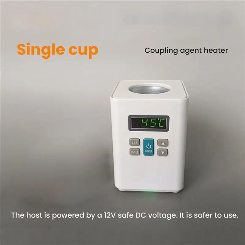 A98T 2X LED Digital Display Single Or Double Electric Ultrasound Gel Warmer Heater Couplant Heater EU Plug