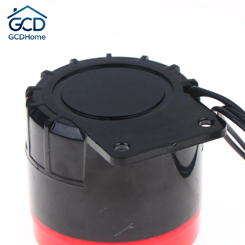 1Pcs High Decibel Sound And Light Alarm 12V 24V 220V Buzzer Anti-theft Audio Electronic Horn Waterproof Dustproof
