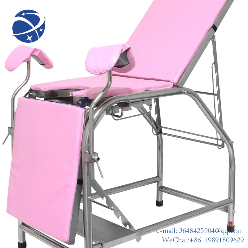 YYHC Cheap price Stainless steel Gyneacology Bed