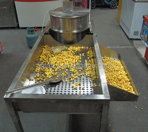 Máquina de palomitas de maíz grande, máquina comercial para hacer palomitas de maíz para fábrica