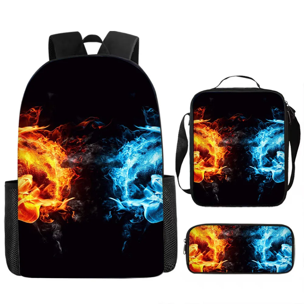 Luxury Popular Funny Novelty Game Controller 3D Print 3pcs/Set pupil School Bags Laptop Daypack Backpack Lunch bag Pencil Case