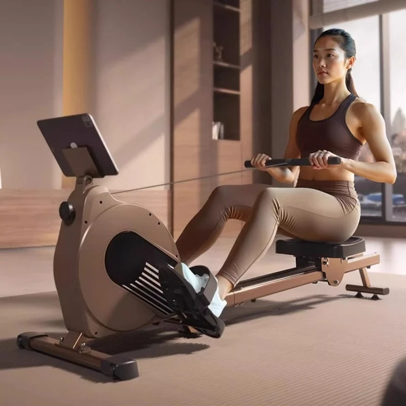 

Rowing machine Household magnetoresistive silent super fat