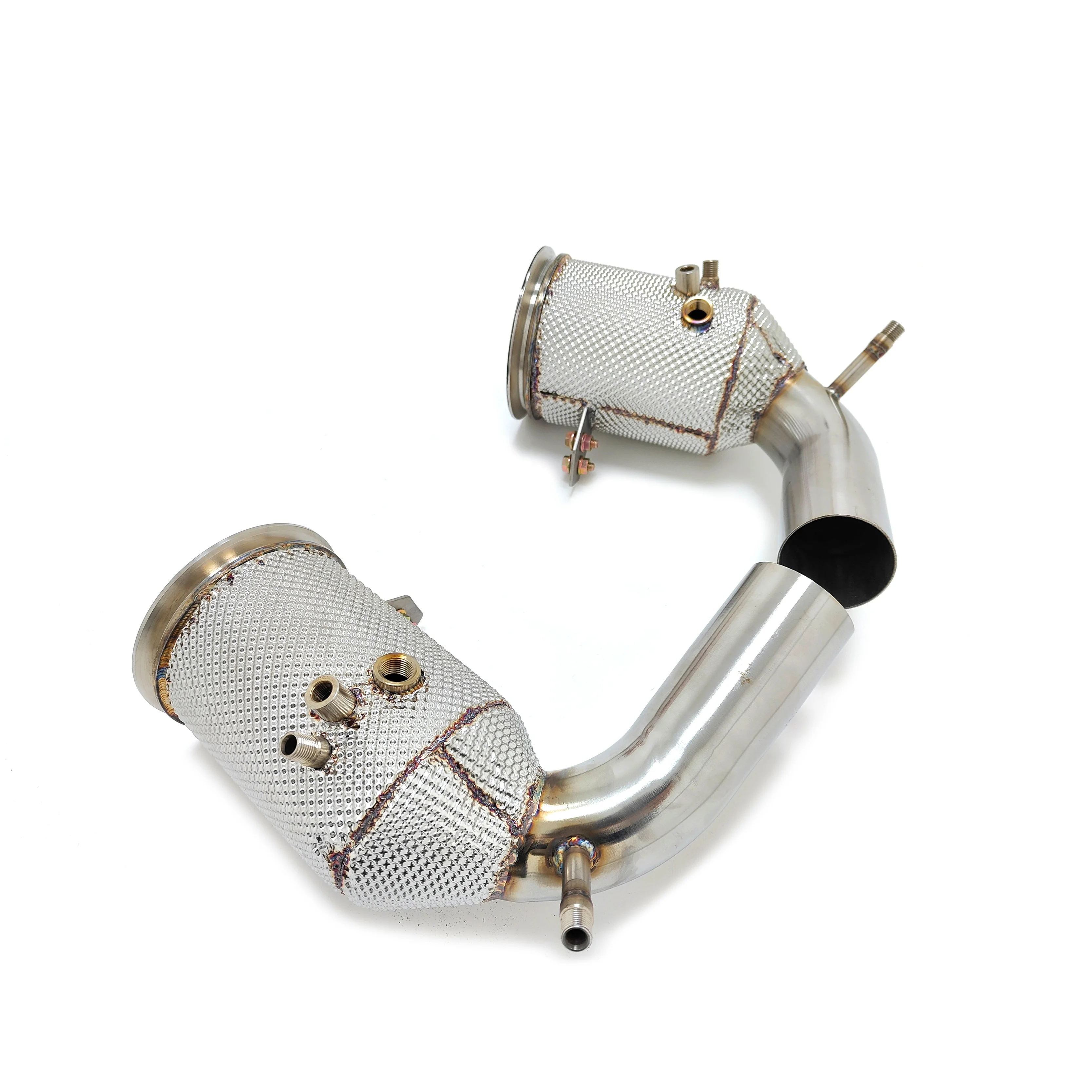 

Hot Sale CSZ Performance Exhaust Header for 911 992 3.0T 304 Stainless Steel Downpipe with OPF