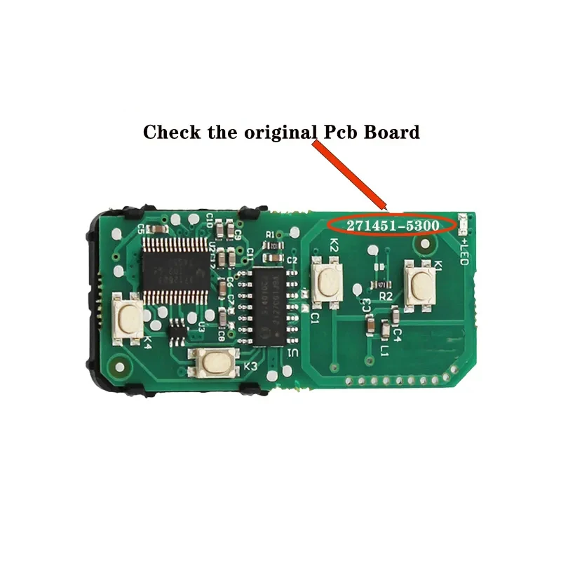 XNRKEY Toyota Prius Aqua Ractis Belta Vitz 2003-2010 271451-5300 Smart Remote Control Car Key FSK 314.3MHz ID74 Chip 3buttons