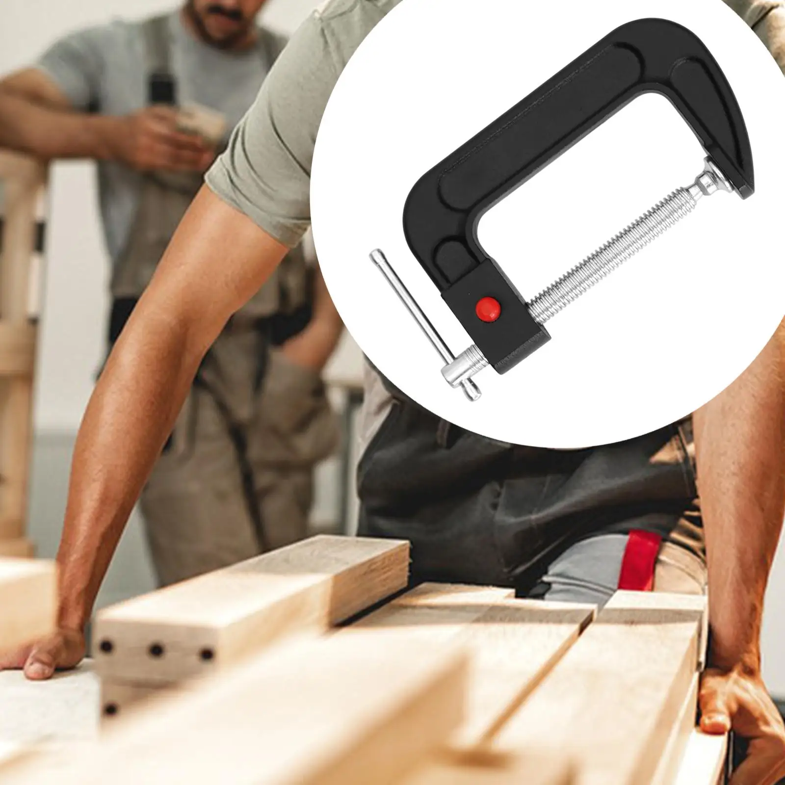 

Quick Release C Clamp C Clip for Woodworking DIY Carpentry Construction