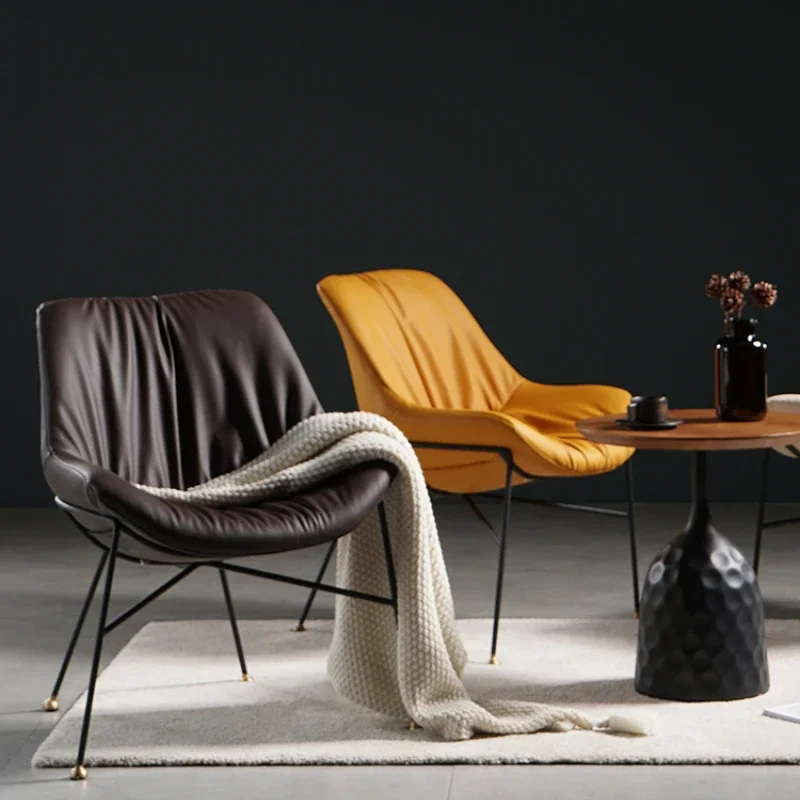 

Modern Light Luxury Dining Chair with Backrest Simple Small Apartment Home Living Room Conference Chair Nordic Coffee Shop
