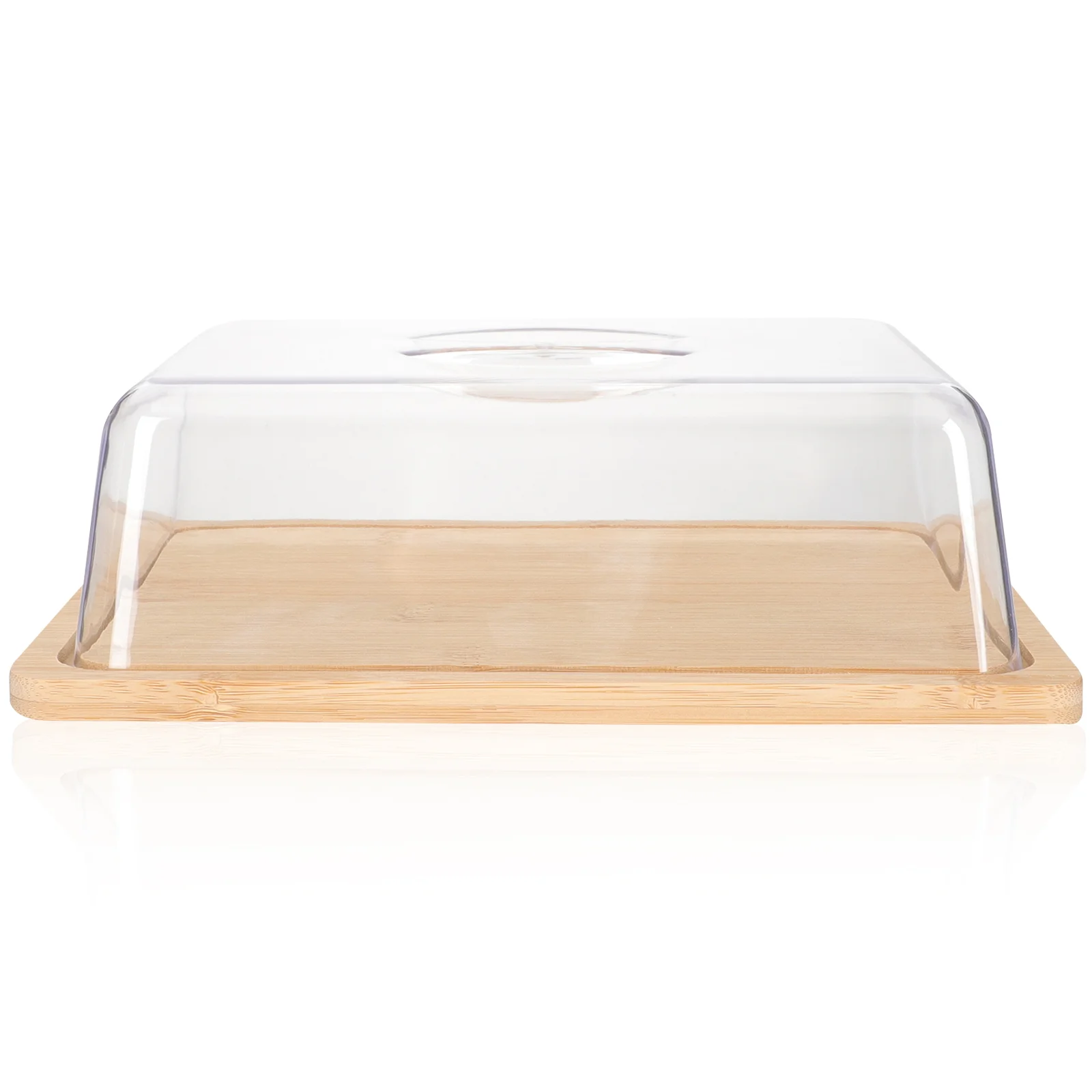 

Snack Box with Lid Butter Tray Container Cover Cheese Dish Holder Odor-free Hygienic