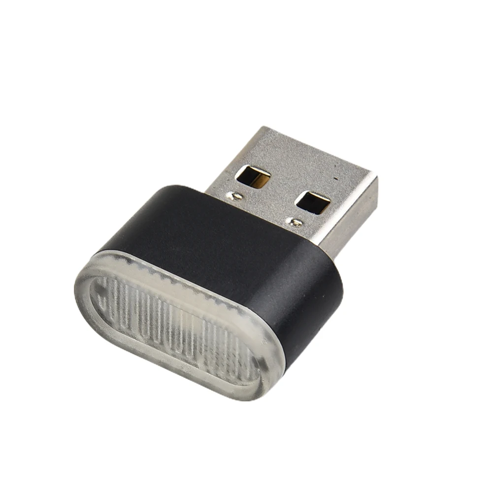 

Brand New Light LED Neon Atmosphere USB Universal 1PCs 5V ABS Accessories Ambient Bright Lamp Car Light Compact