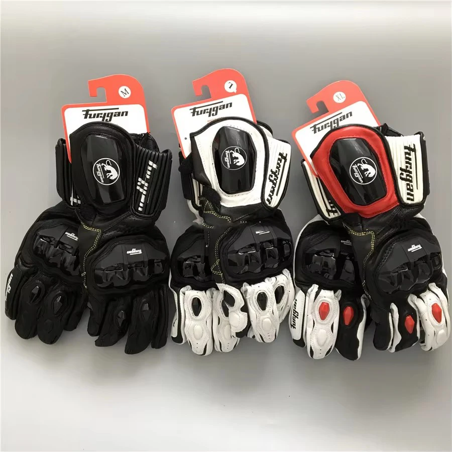 Retro Leather Motorcycle Gloves 5
